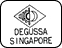 DEGUSSA SINGAPORE刻印